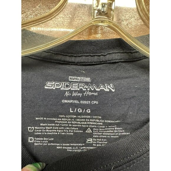 Marvel‎ Spiderman No Way Home Adult T-Shirt Size Large - Picture 2 of 3